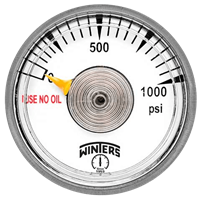 PSP Spiral Tube Pressure Gauge